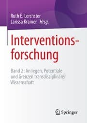 Cover von Interventionsforschung