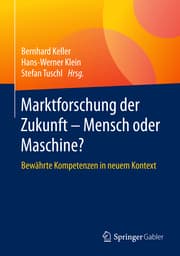 Cover von Marktforschung der Zukunft - Mensch oder Maschine