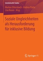 Cover von Soziale Ungleichheiten als Herausforderung für inklusive Bildung
