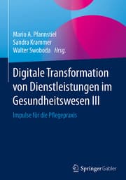 Cover von Digitale Transformation von Dienstleistungen im Gesundheitswesen III