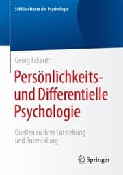 Cover von Persönlichkeits- und Differentielle Psychologie