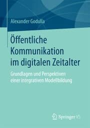 Cover von Öffentliche Kommunikation im digitalen Zeitalter