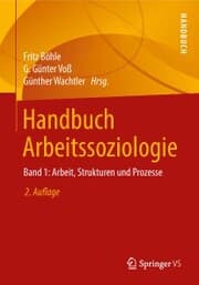 Cover von Handbuch Arbeitssoziologie