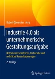 Cover von Industrie 4.0 als unternehmerische Gestaltungsaufgabe
