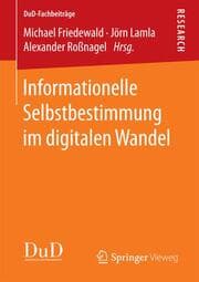 Cover von Informationelle Selbstbestimmung im digitalen Wandel