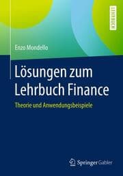 Cover von Lösungen zum Lehrbuch Finance