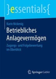 Cover von Betriebliches Anlagevermögen