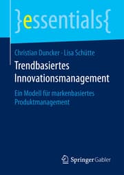 Cover von Trendbasiertes Innovationsmanagement