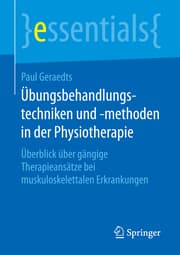 Cover von Übungsbehandlungstechniken und -methoden in der Physiotherapie