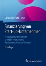 Cover von Finanzierung von Start-up-Unternehmen