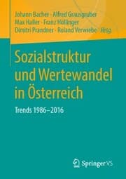 Cover von Sozialstruktur und Wertewandel in Österreich