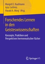 Cover von Forschendes Lernen in den Geisteswissenschaften