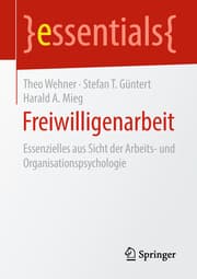 Cover von Freiwilligenarbeit