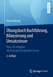 Cover von Übungsbuch Buchführung, Bilanzierung und Umsatzsteuer