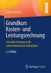 Cover von Grundkurs Kosten- und Leistungsrechnung