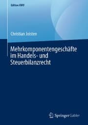 Cover von Mehrkomponentengeschäfte im Handels- und Steuerbilanzrecht