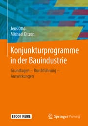 Cover von Konjunkturprogramme in der Bauindustrie