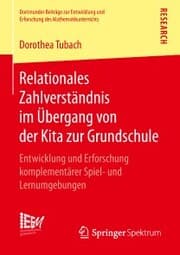 Cover von Relationales Zahlverständnis im Übergang von der Kita zur Grundschule