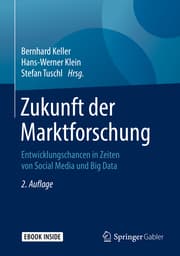Cover von Zukunft der Marktforschung
