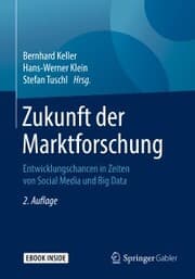 Cover von Zukunft der Marktforschung