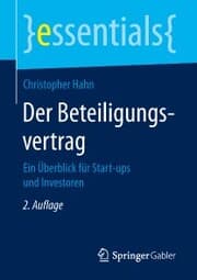 Cover von Der Beteiligungsvertrag