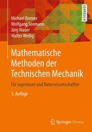 Cover von Mathematische Methoden der Technischen Mechanik