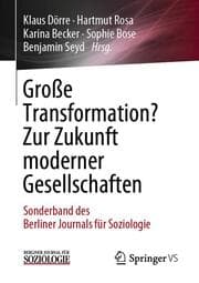 Cover von Große Transformation? Zur Zukunft moderner Gesellschaften