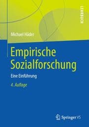 Cover von Empirische Sozialforschung