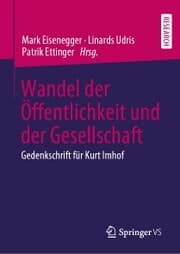 Cover von Wandel der Öffentlichkeit und der Gesellschaft