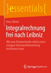 Cover von Integralrechnung frei nach Leibniz
