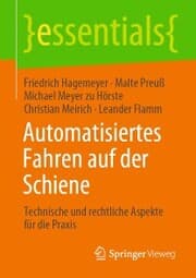Cover von Automatisiertes Fahren auf der Schiene