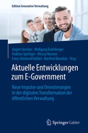 Cover von Aktuelle Entwicklungen zum E-Government