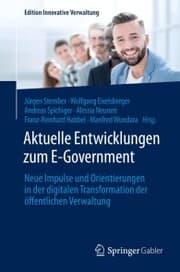Cover von Aktuelle Entwicklungen zum E-Government