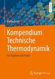 Cover von Kompendium Technische Thermodynamik