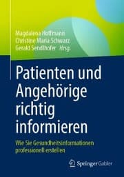 Cover von Patienten und Angehörige richtig informieren