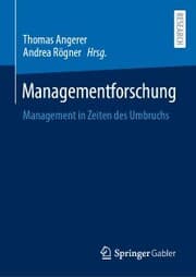 Cover von Managementforschung