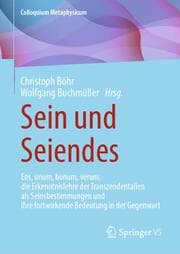 Cover von Sein und Seiendes