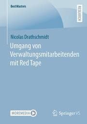 Cover von Umgang von Verwaltungsmitarbeitenden mit Red Tape