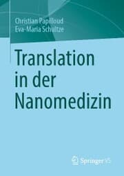 Cover von Translation in der Nanomedizin