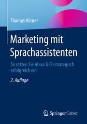 Cover von Marketing mit Sprachassistenten