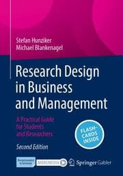Cover von Research Design in Business and Management