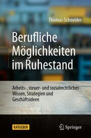 Cover von Berufliche Möglichkeiten im Ruhestand