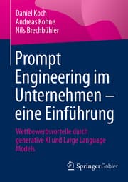 Cover von Prompt Engineering im Unternehmen - eine Einführung