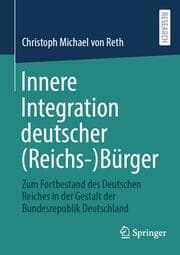 Cover von Innere Integration deutscher (Reichs-)Bürger