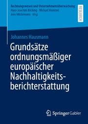 Cover von Grundsätze ordnungsmäßiger europäischer Nachhaltigkeitsberichterstattung
