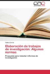 Cover von Elaboración de trabajos de investigación: Algunas normas