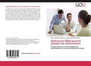 Cover von Aplicación Web para la gestión de información