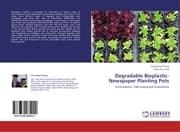 Cover von Degradable Bioplastic-Newspaper Planting Pots