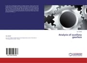 Cover von Analysis of auxiliary gearbox