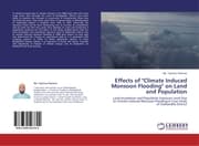Cover von Effects of 'Climate Induced Monsoon Flooding' on Land and Population